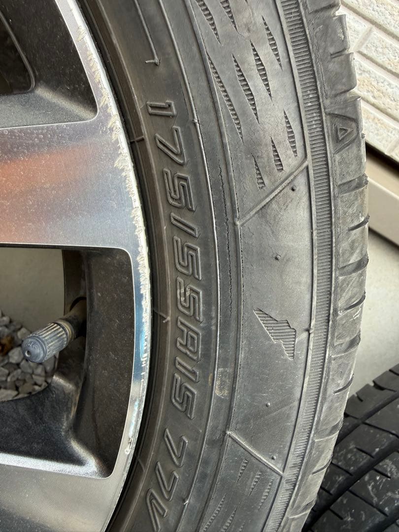 タンク　タイヤアルミホイールセット