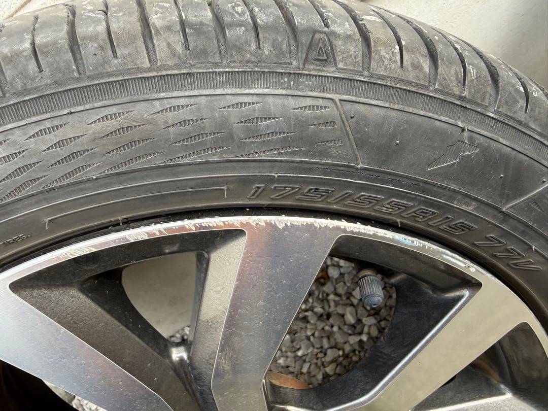 タンク　タイヤアルミホイールセット