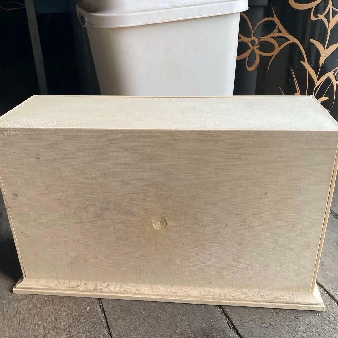 懐かしいサンヨーTV非売品！木製こまセット 収納箱付き