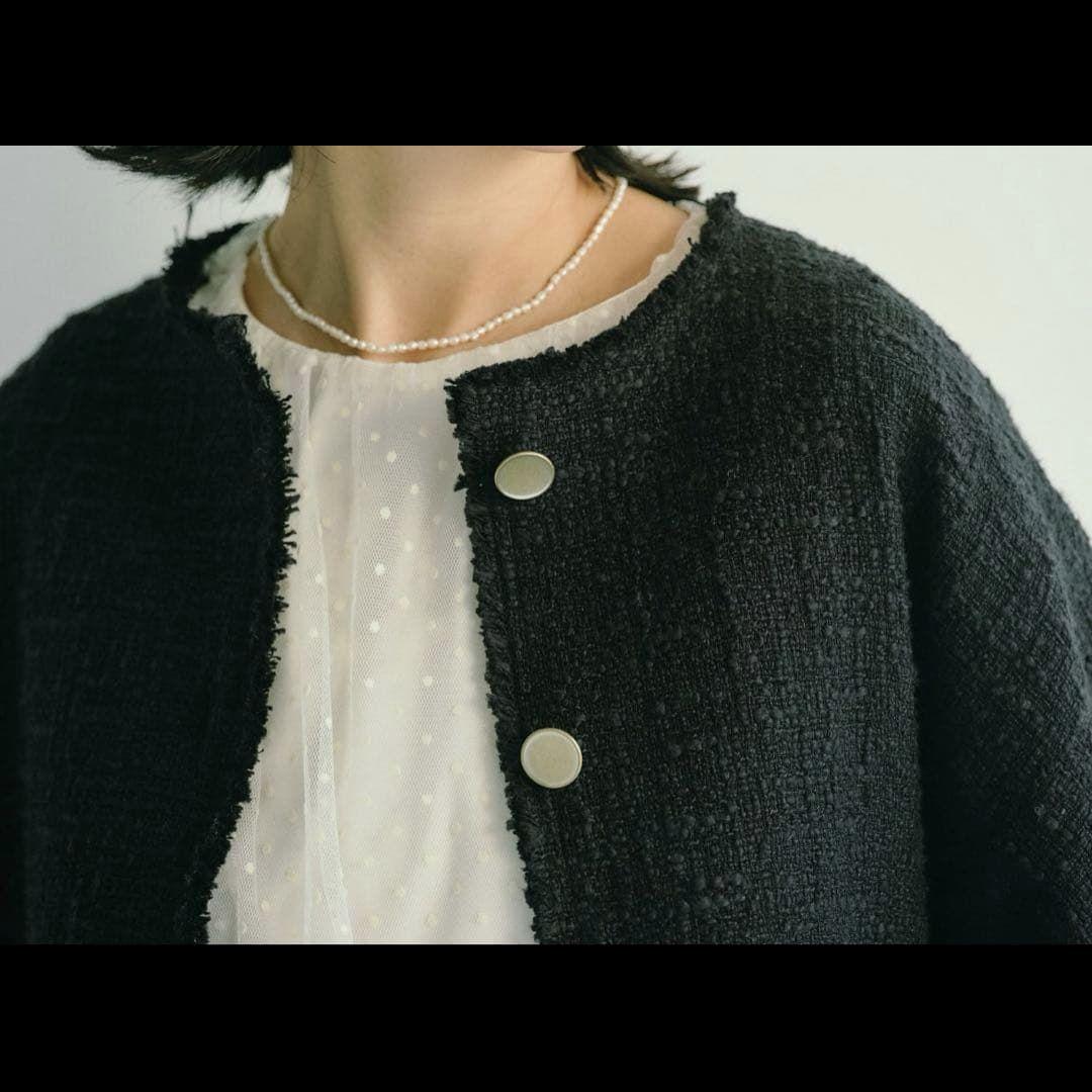 【新品】24AW PUAL CE CINツイードジャケット