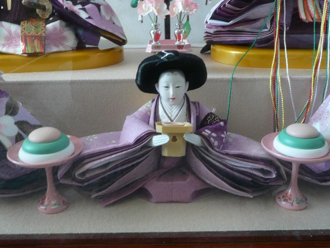 人形師　明春☆三五-５人　友禅　東帯本仕立