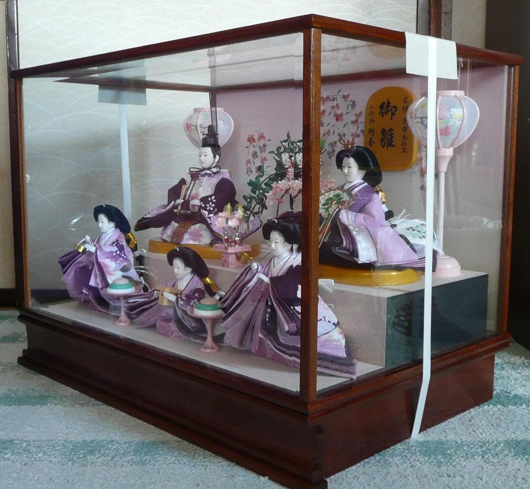 人形師　明春☆三五-５人　友禅　東帯本仕立