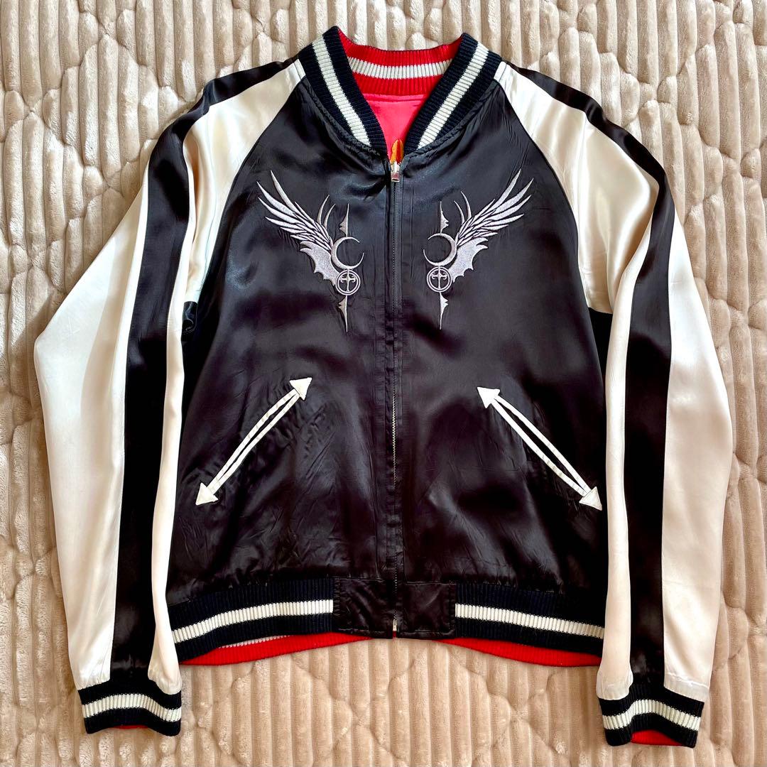 GACKT スカジャン リバーシブル 年代物 USED mediumサイズ レア