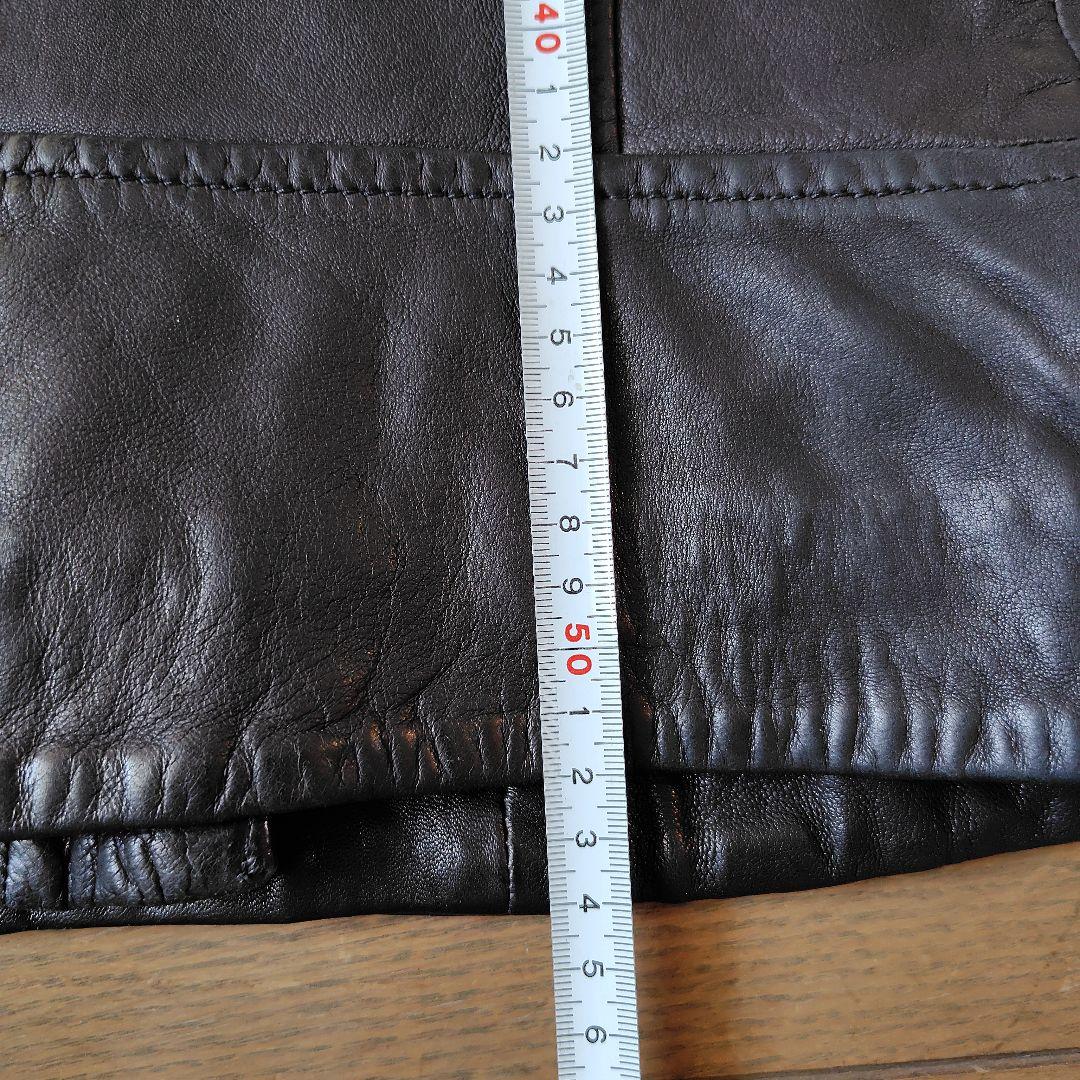 オールセインツ　ライダースジャケット　黒 XS