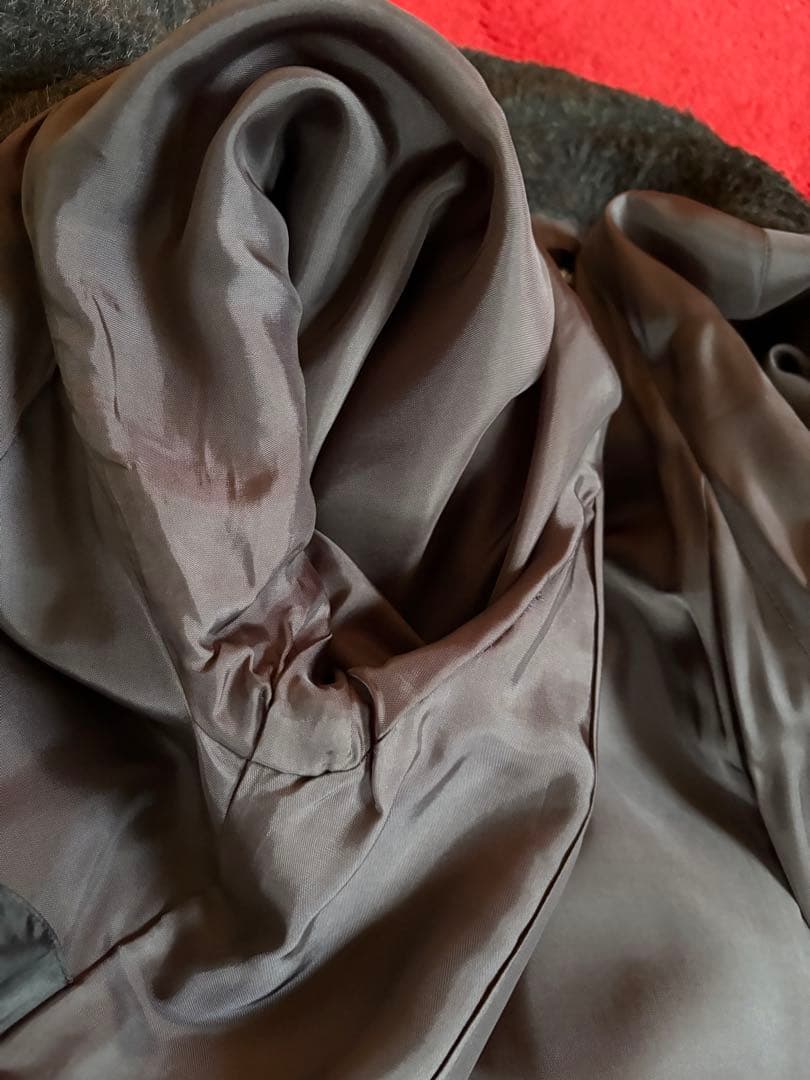 「新品未使用 」HIROKO KOSHINO 女優襟 アルパカ.ウールコート