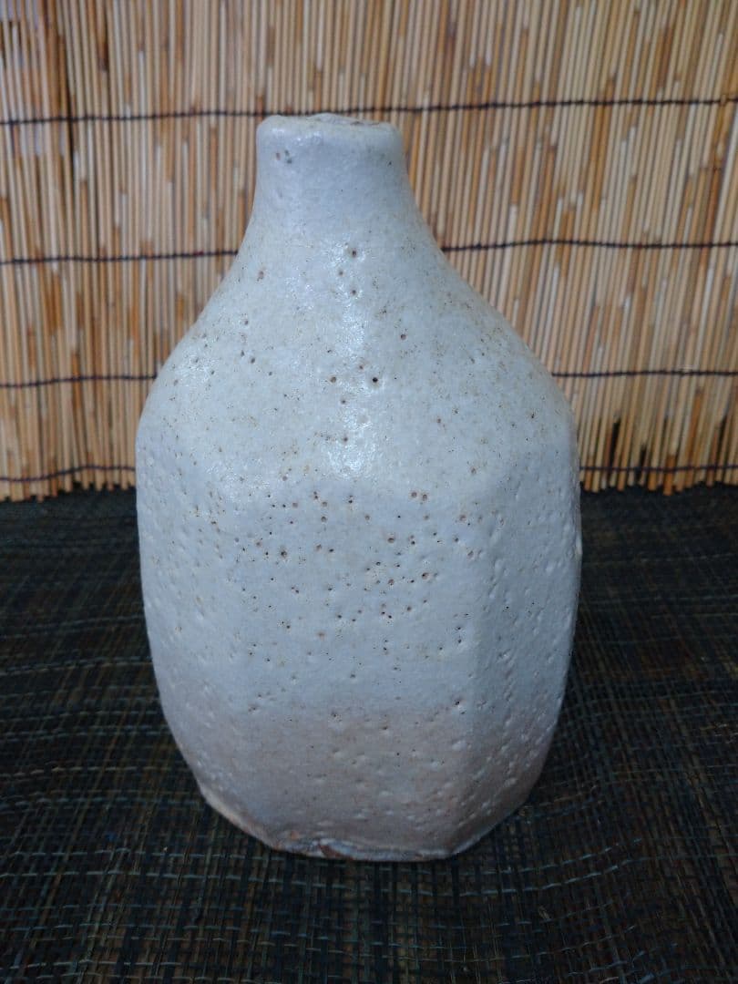 益子焼 花入れ 登り窯.