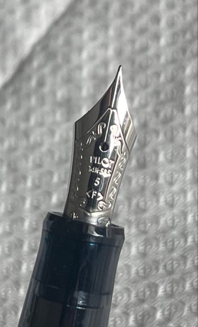 パイロット万年筆 カスタム74 透明軸