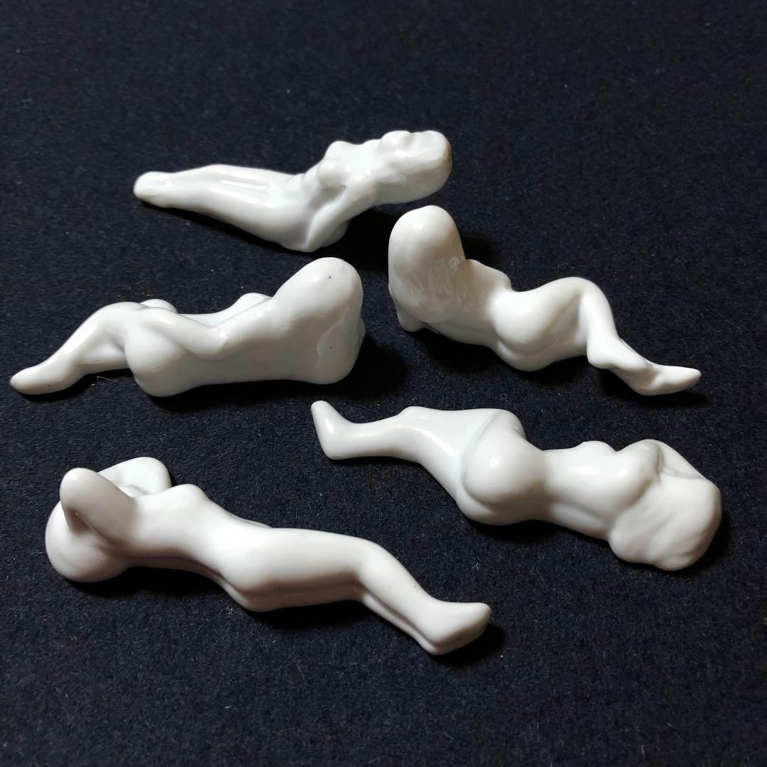 箸置き 女体 ヌードデザイン 5点