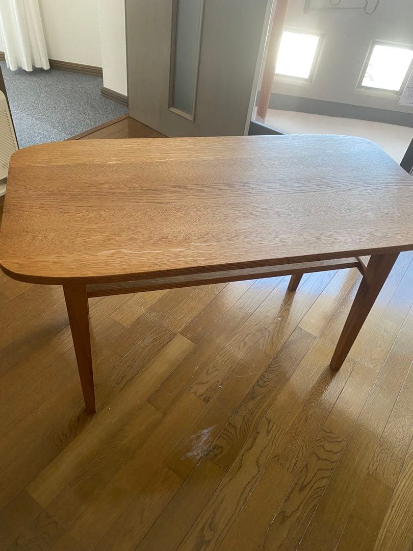 unico  オーク材 カフェテーブル