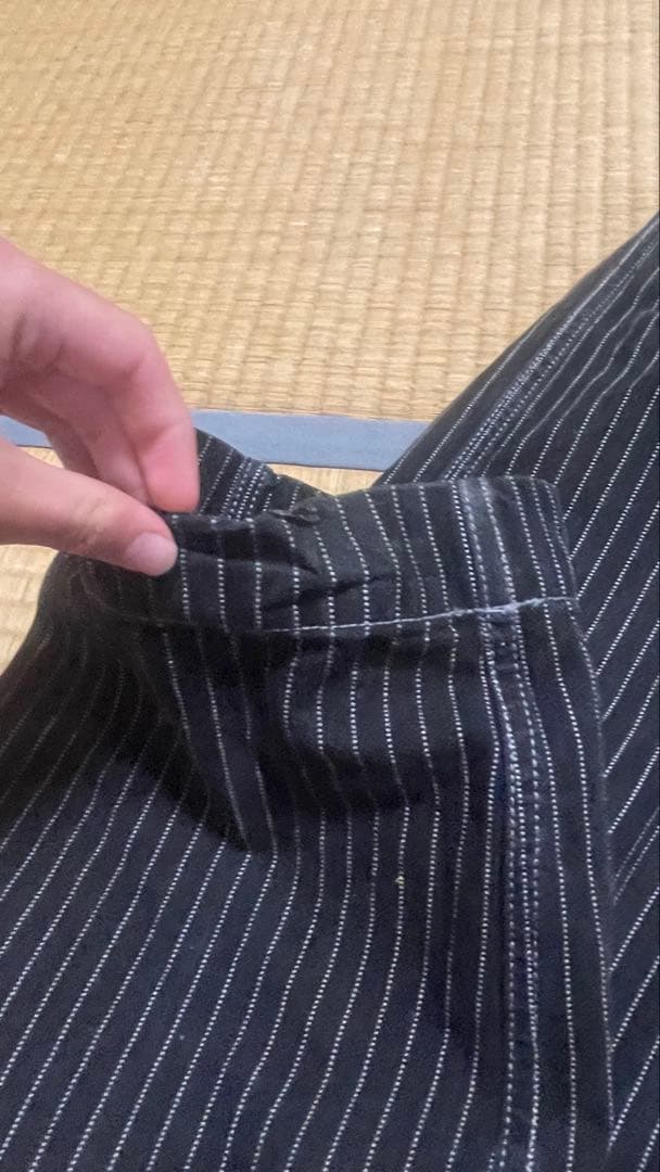 Schott ショット ヒッコリー デニム ブラック アメカジ 34