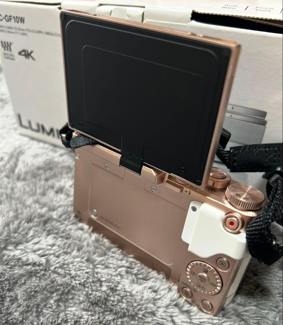 LUMIX GF10W ホワイト 4K動画撮影