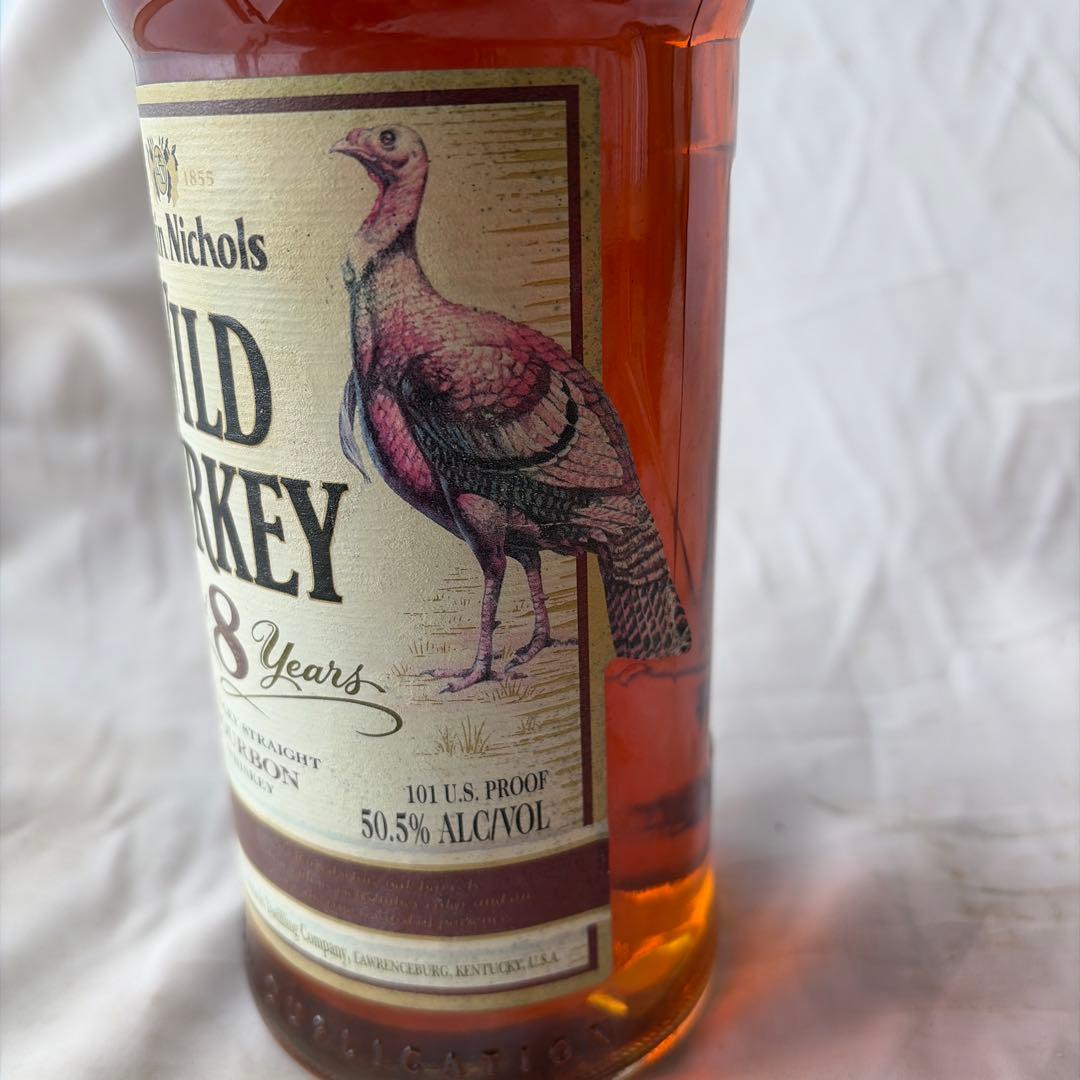 最終値下げワイルドターキー8年 レッドキャップ　1000ml 未開封
