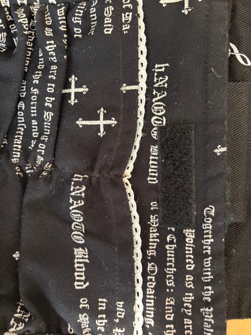 h.NAOTO【エイチナオト】十字架　音符 ショルダーバッグ