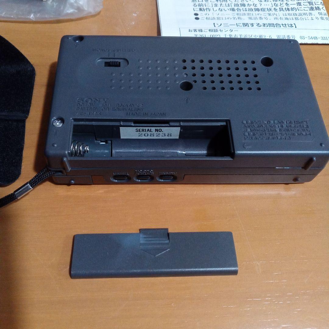 SONY SRF-M100 ポータブルラジオ 美品 元箱 付属品付 受信OK