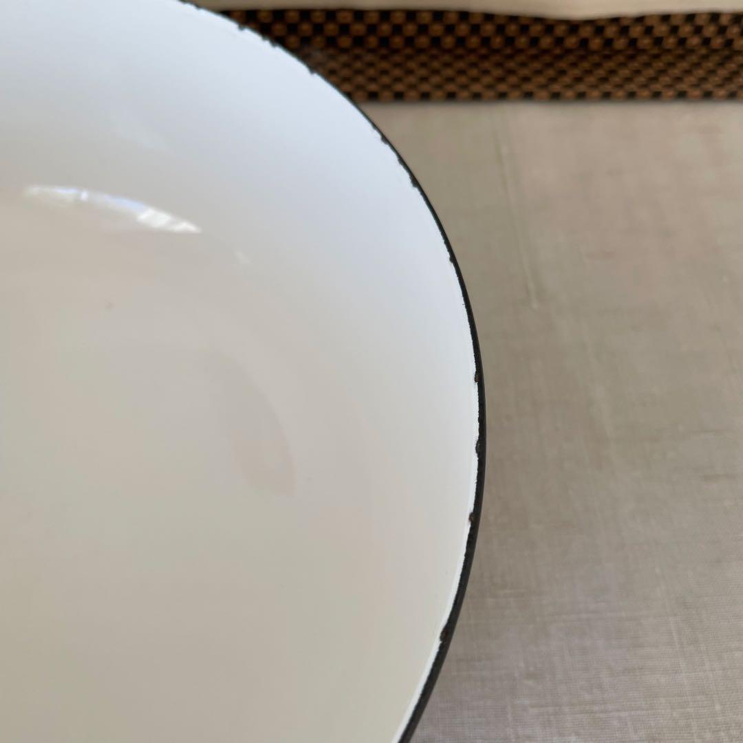 ARABIA FINEL 琺瑯ボウル 人気のマットブラックアラビア カイフランク