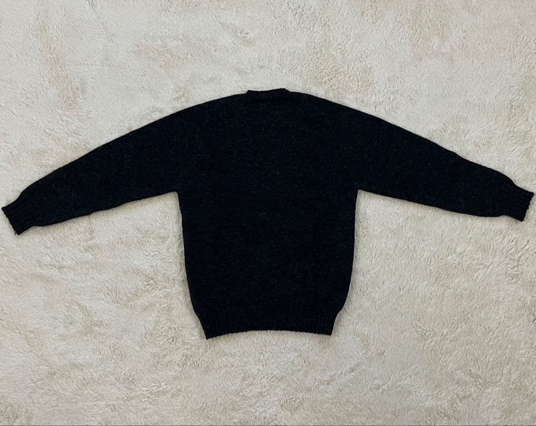 E.TAUTZ ダークグレー クルーネックセーターMサイズ