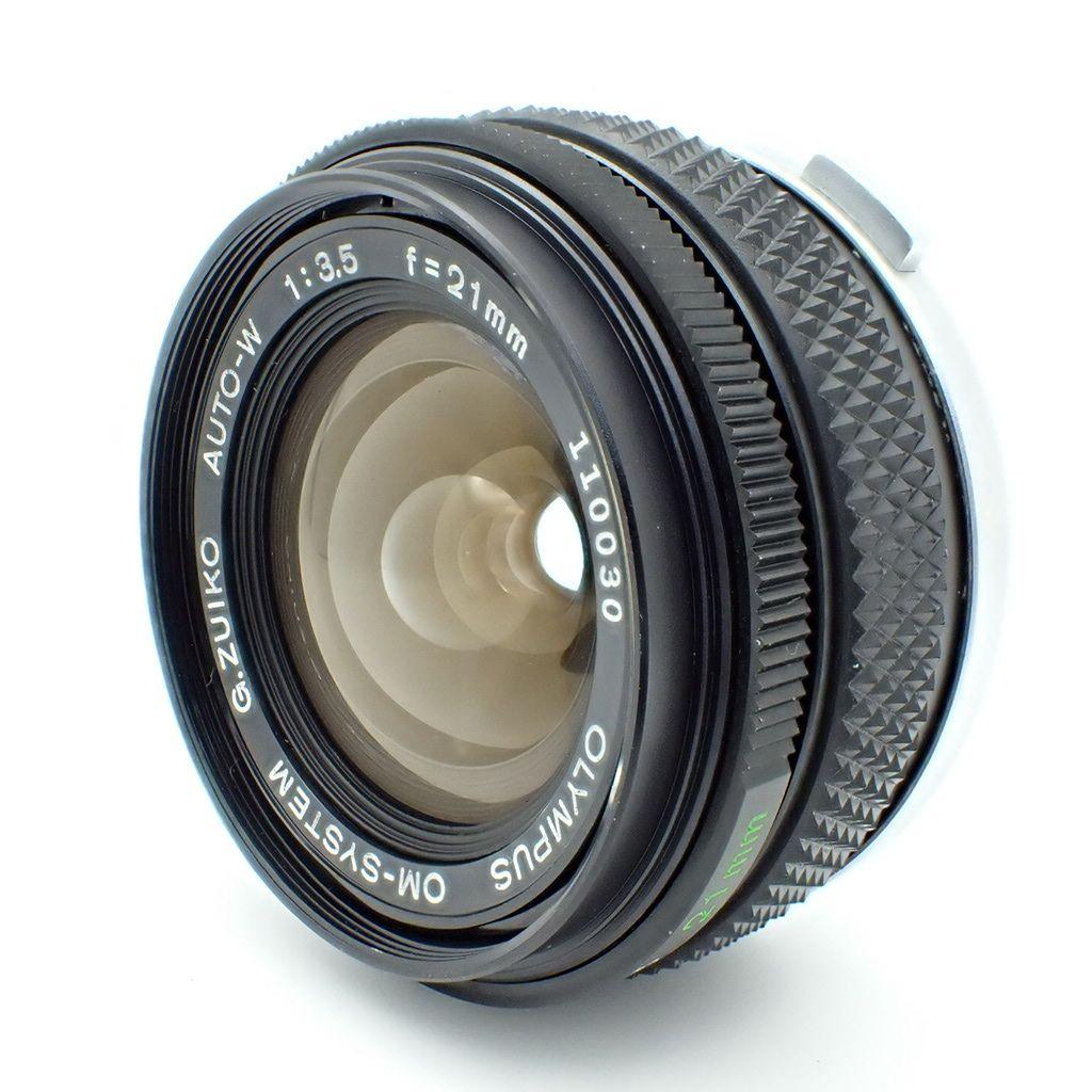 【良品】OLYMPUS OM G.ZUIKO 21mm f3.5 純正付属品付