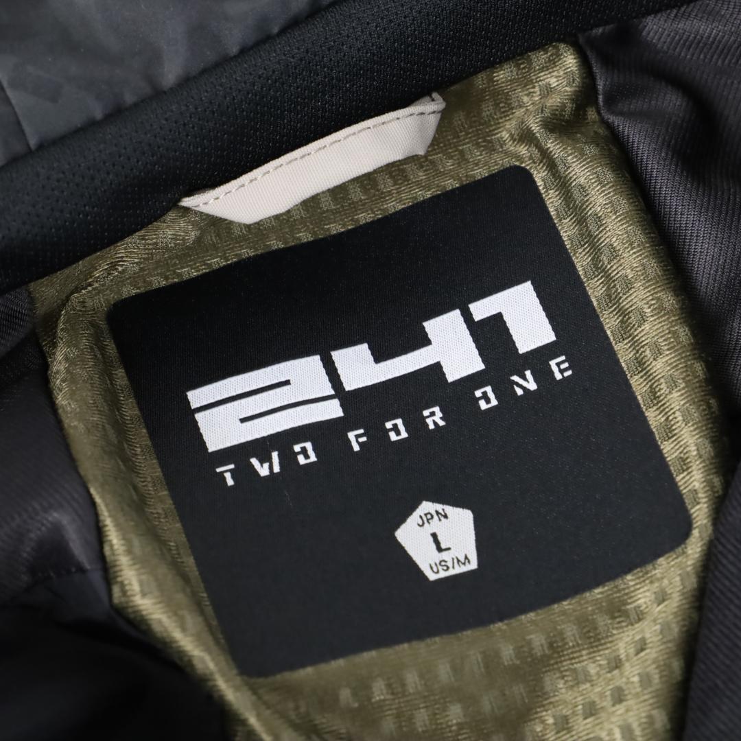 015 新品241 トゥーフォーワンスウィフト ジャケット スノボ ユニセックL