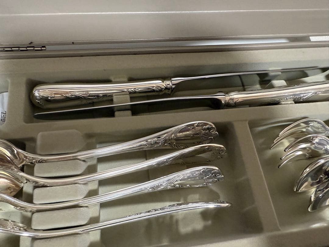 クリストフル　マルリー　2客セット カトラリーセット　ディナー　箱付き