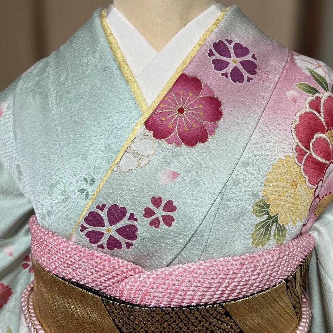振袖　6点フルセット　成人式　結婚式　身丈159 裄69 美品