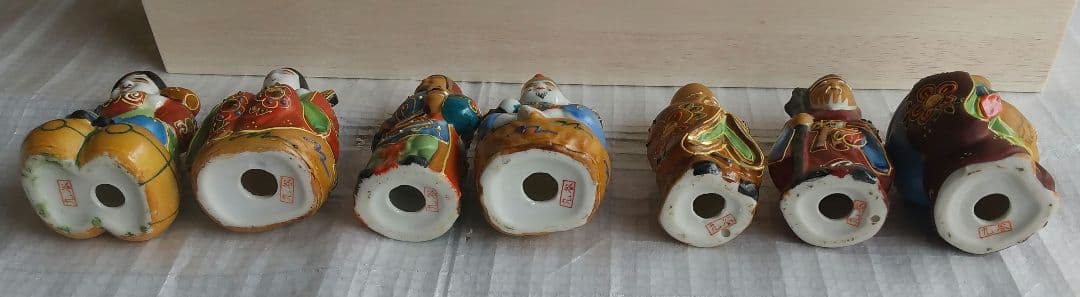 九谷焼 七福神 縁起物 桐箱付き 新品
