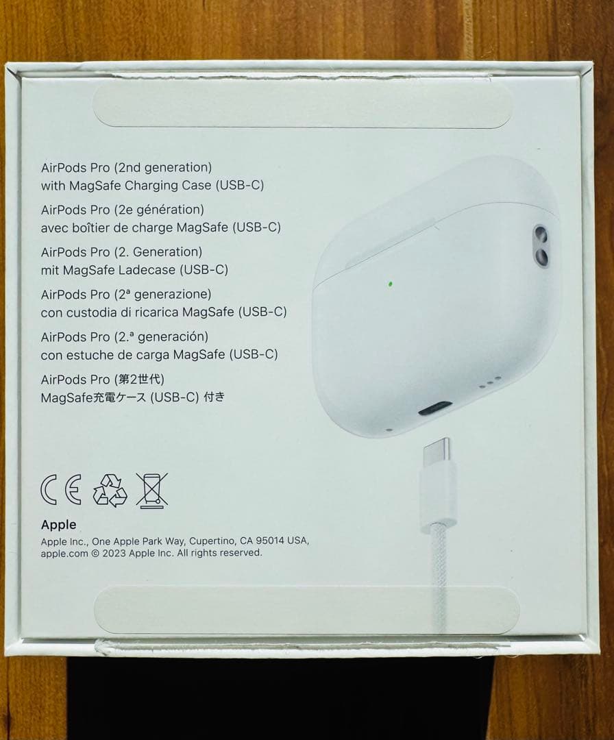 Apple AirPods Pro2（第２世代）MTJV3J/A USB-C充電