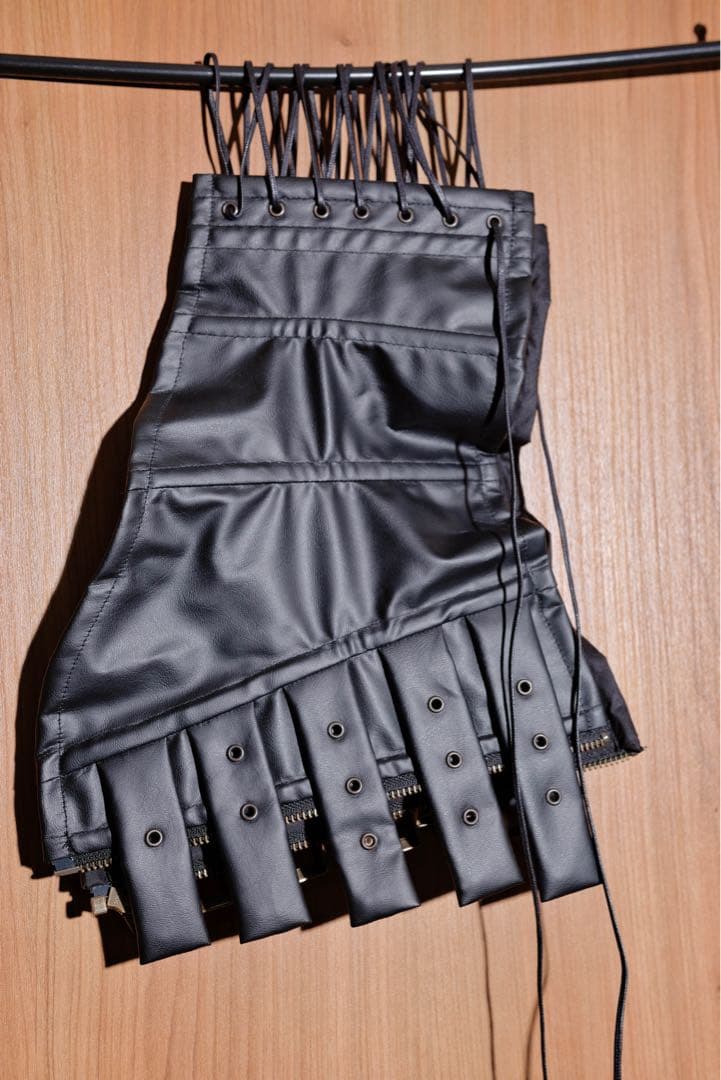 Na+H レザーコルセット　ゴス　ゴシック　ロリィタ　エヌエープラスエイチ