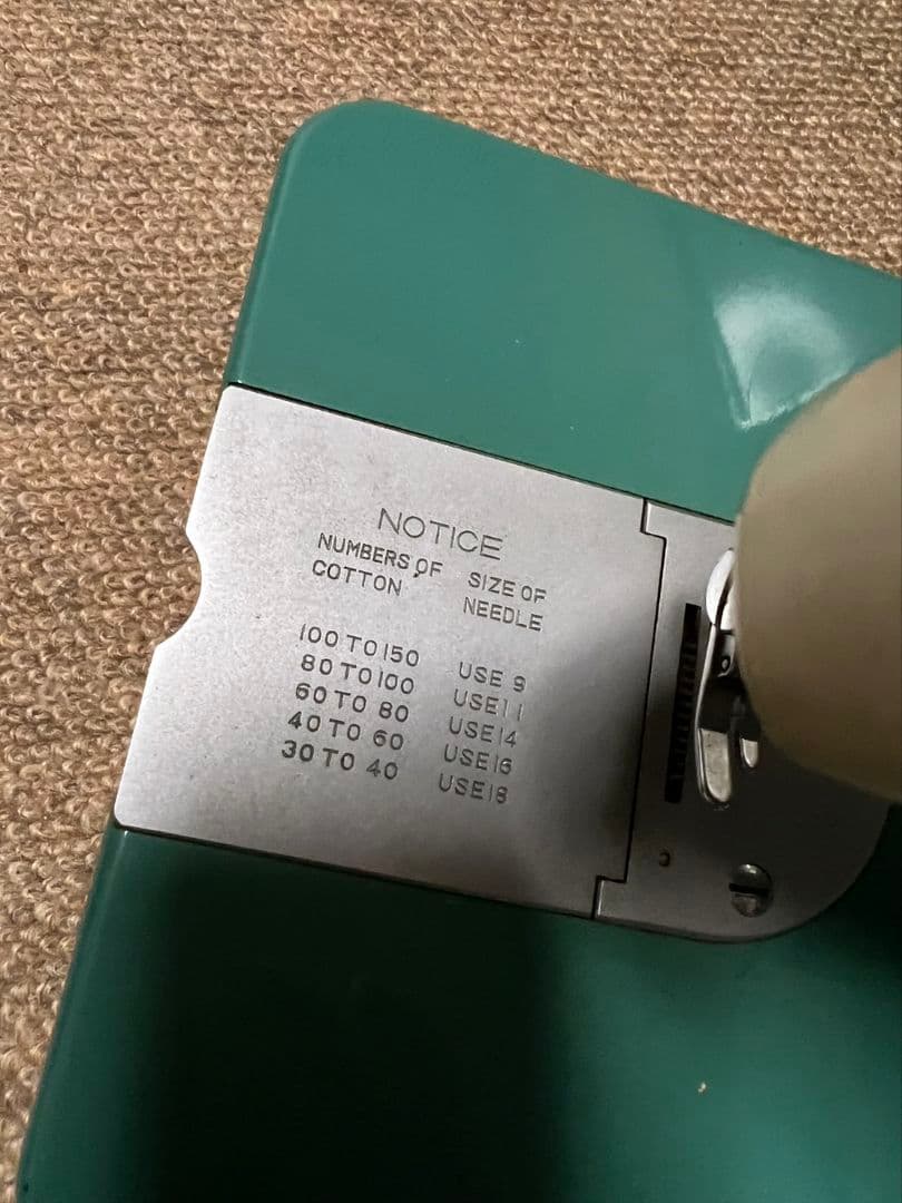 ジャノメミシン　足踏み　昭和レトロ