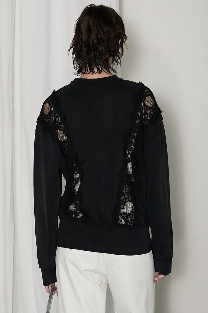 レーススウェット/Lace Sweatshirt プランクプロジェクト