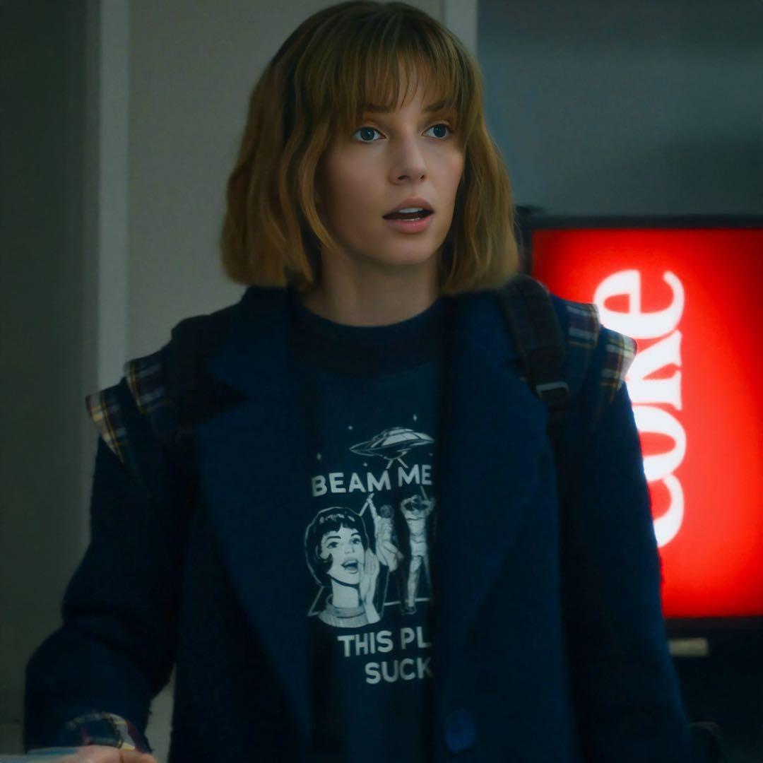 Netflix公式 ストレンジャーシングス スウェット ロビン XL