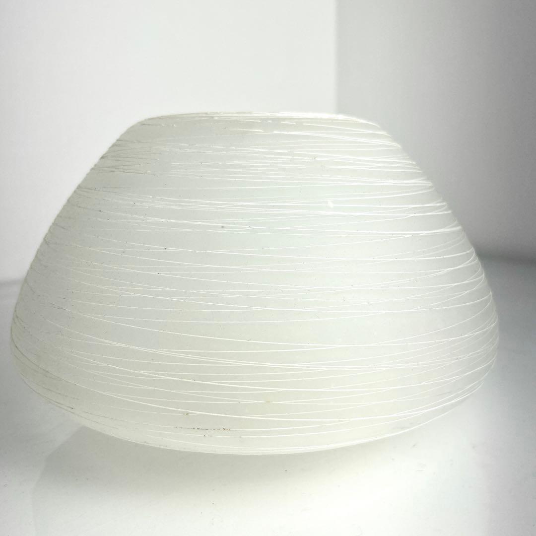 希少昭和レトロ✨未使用 保管品 山田照明 糸巻きガラス ペンダントライト ランプ