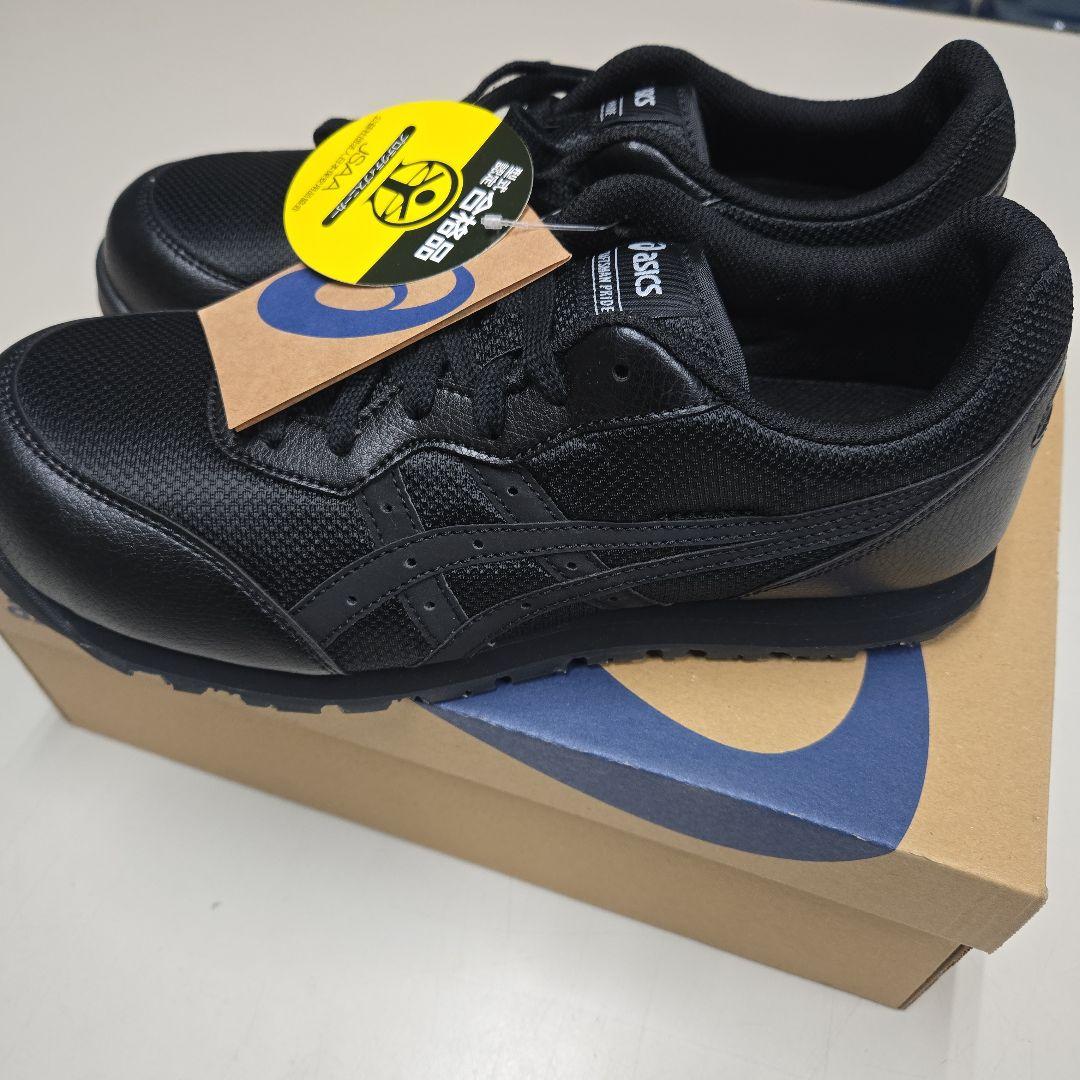 新品未使用asics 安全靴 黒メンズ ウィンジョブ CP201