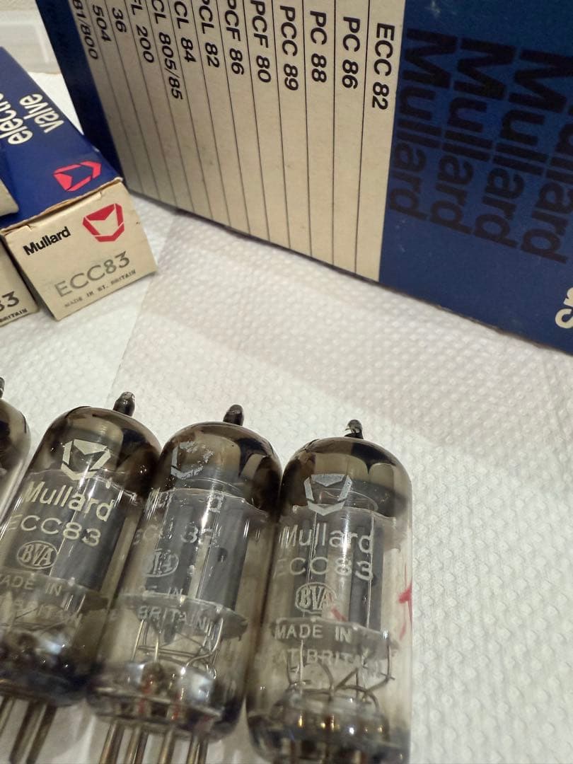 Mullard ECC83 真空管 5本セット