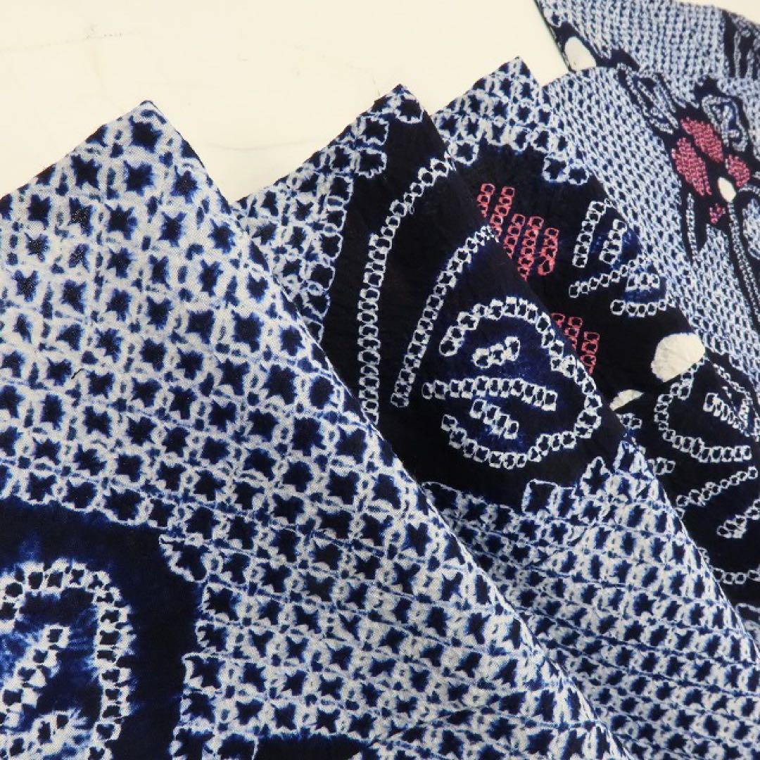 ライラック（プロフィール必読）✺美品 有松鳴海絞り 高級浴衣 A3291