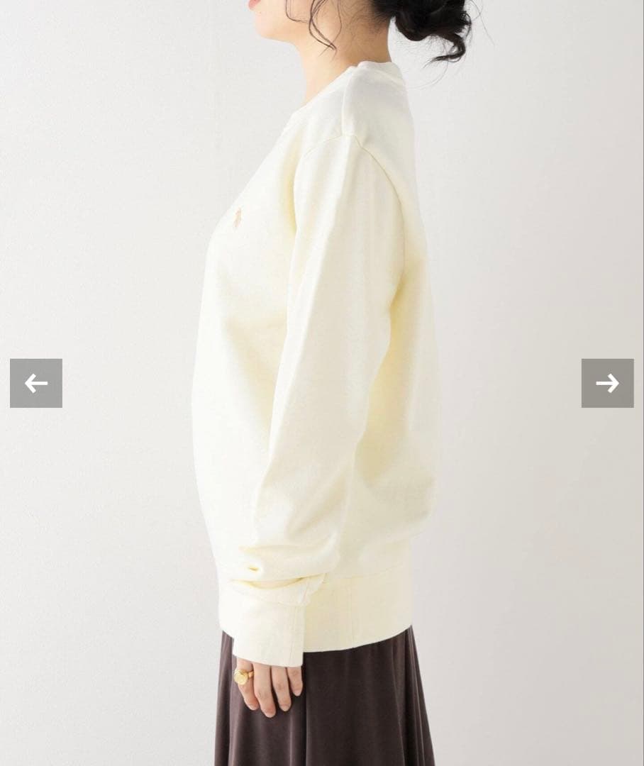 Plage 【ポロラルフローレン】LOOPBACK TERRY スウェット