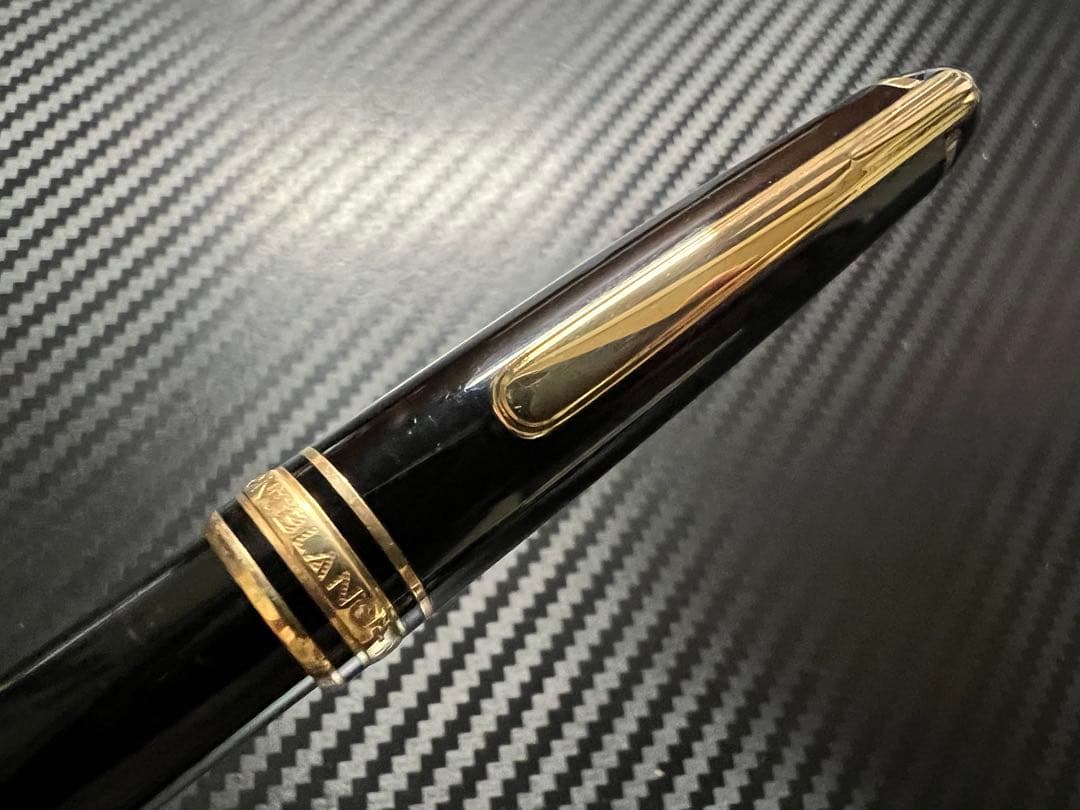 モンブラン マイスターシュテュック 144 万年筆 EF 極細字 ブラック 全金
