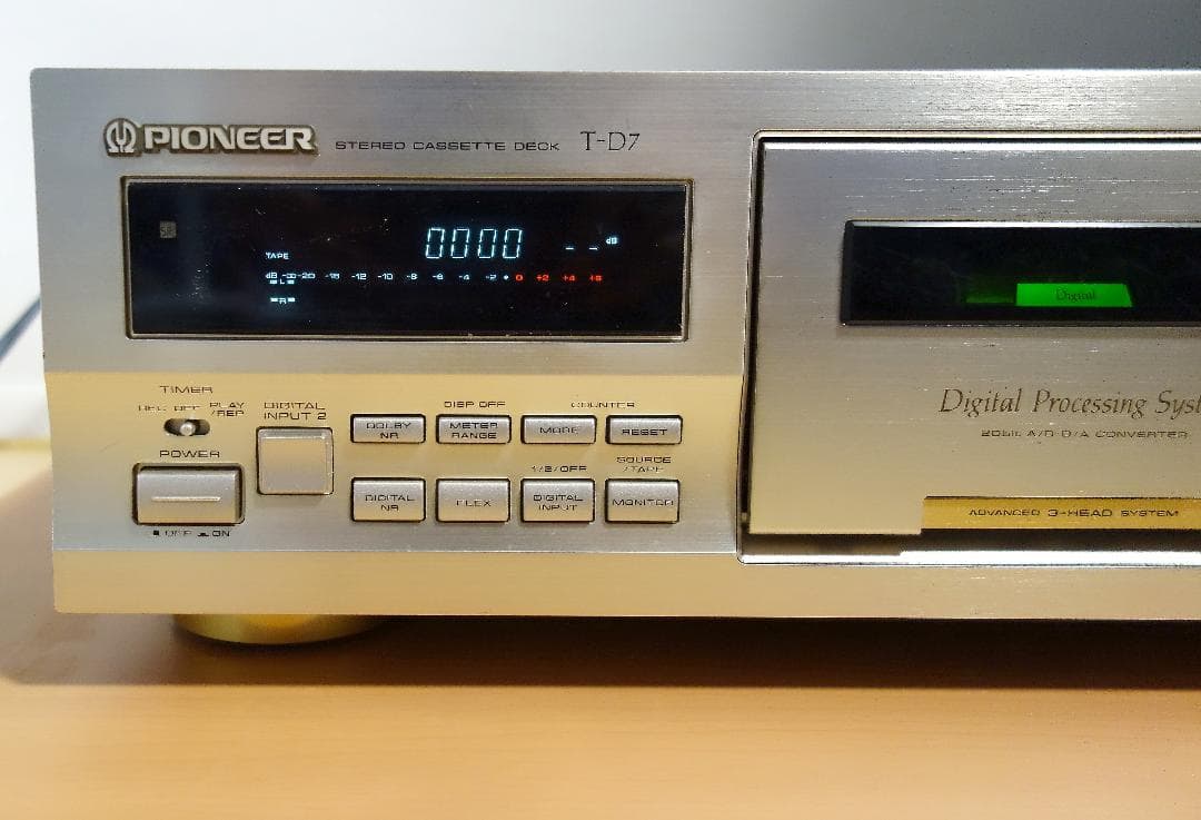【状態優良・完動品】Pioneer T-D7 カセットデッキ【高音質】