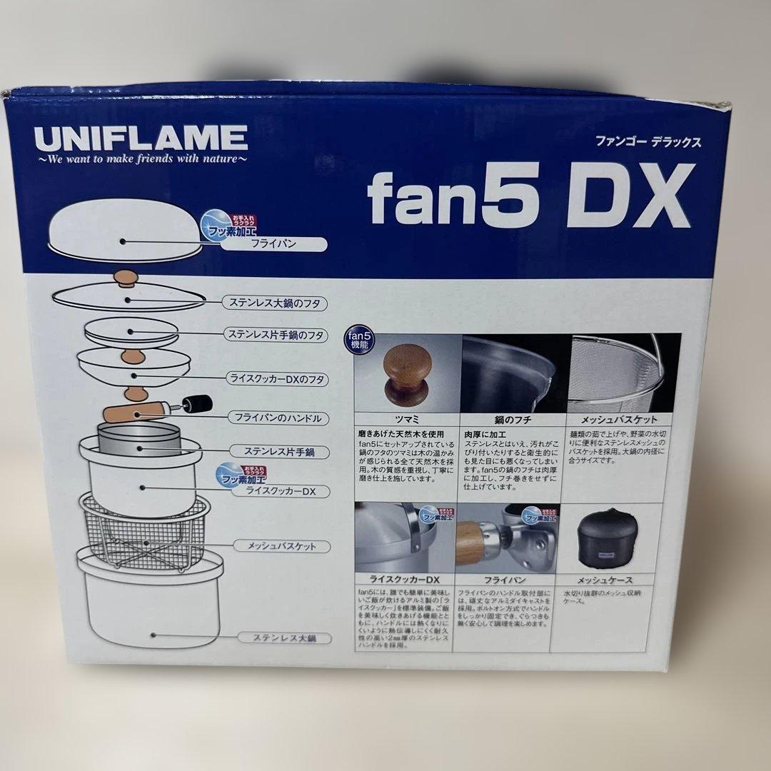 新品未使用 UNIFLAME fan5 DX ユニフレーム
