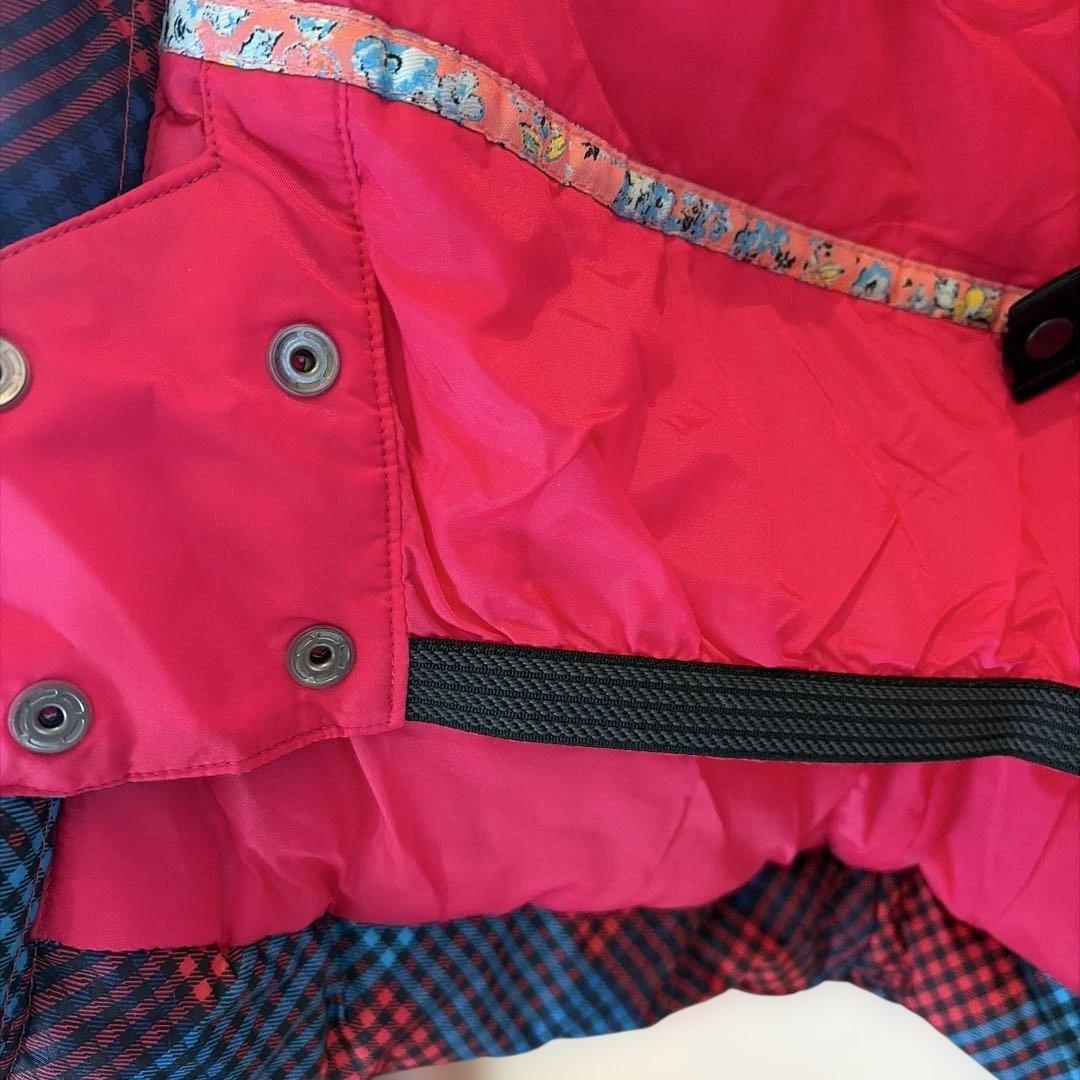 Burton 子供用スキーウェア チェック柄　上下セット