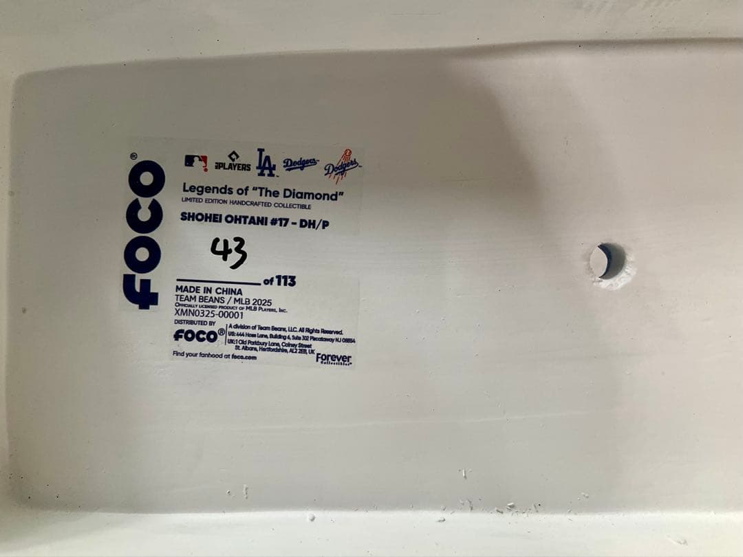 【超希少】限定113個 大谷翔平 ボブルヘッド 2025年盗塁モデル