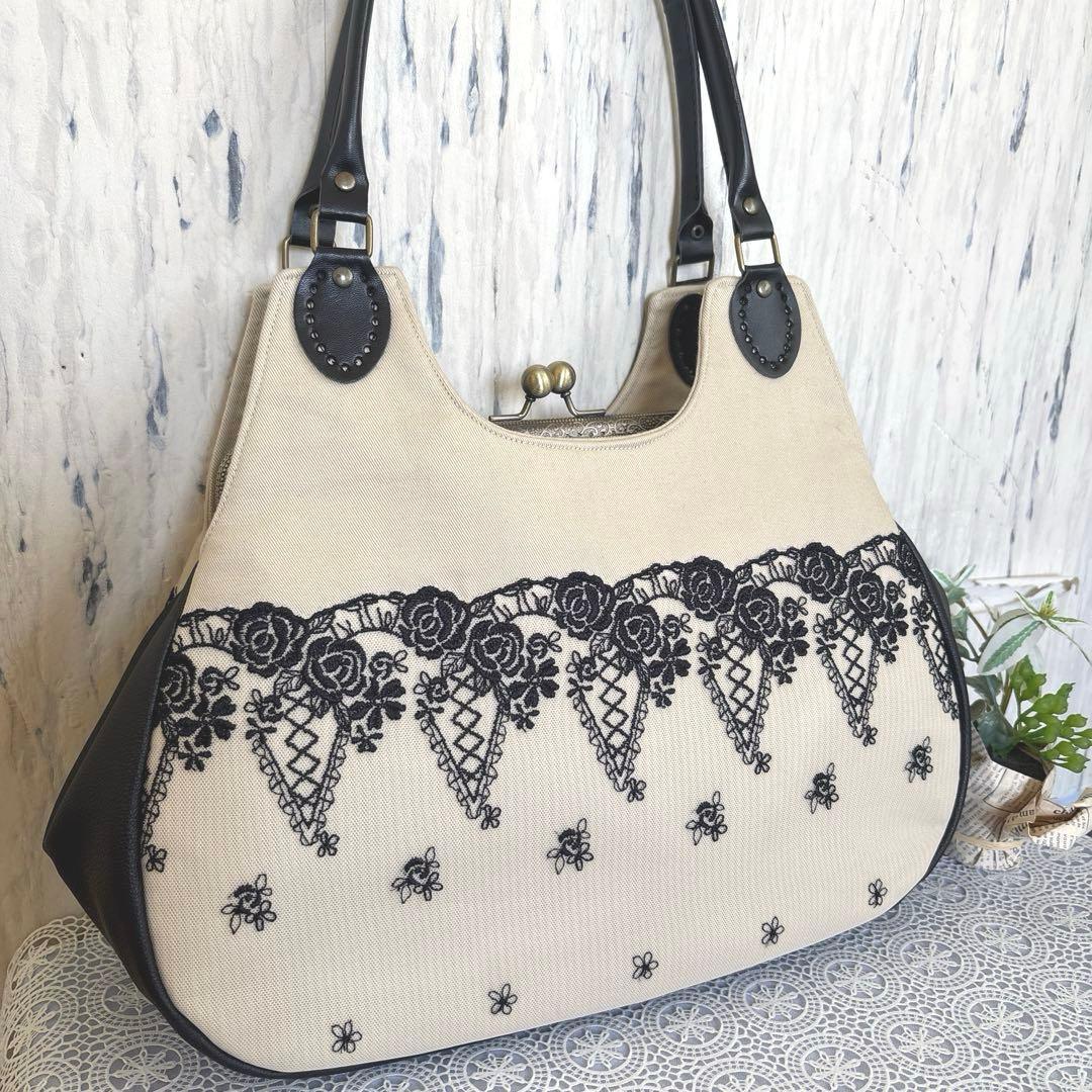 みはる　がま口バッグ3点　ハンドメイド