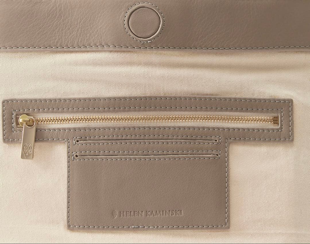 [美品]Helen Kaminski カッシアS グレー