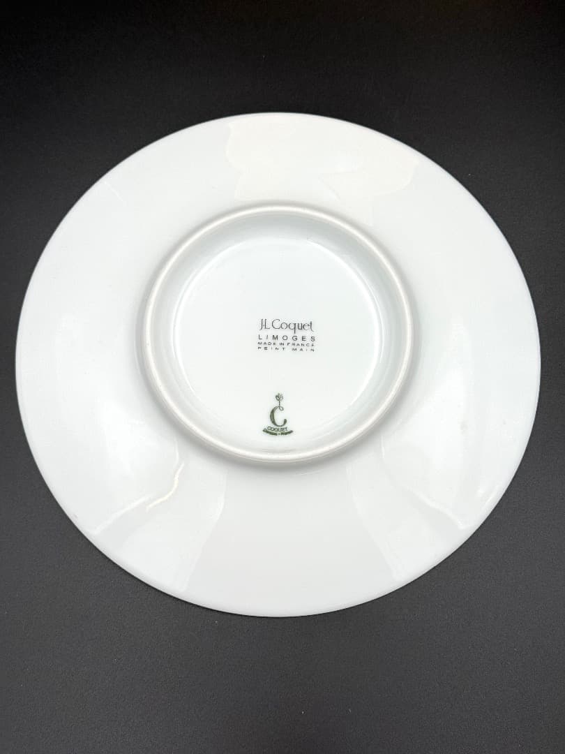 【新品】J.L Coquet リモージュ 金彩プレート 2枚セット