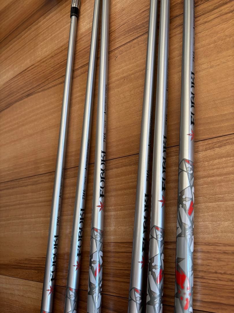 テーラーメイド M6アイアン 5〜P 6本セット FUBUKI フレックスR