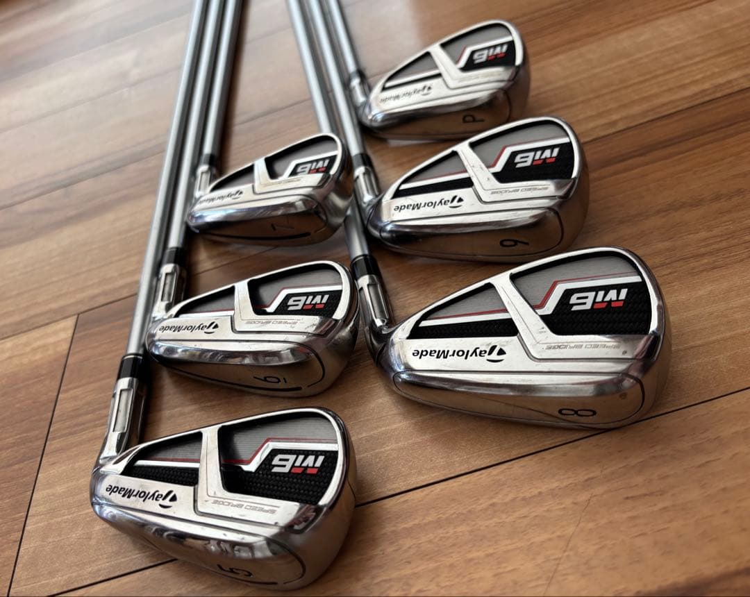 テーラーメイド M6アイアン 5〜P 6本セット FUBUKI フレックスR