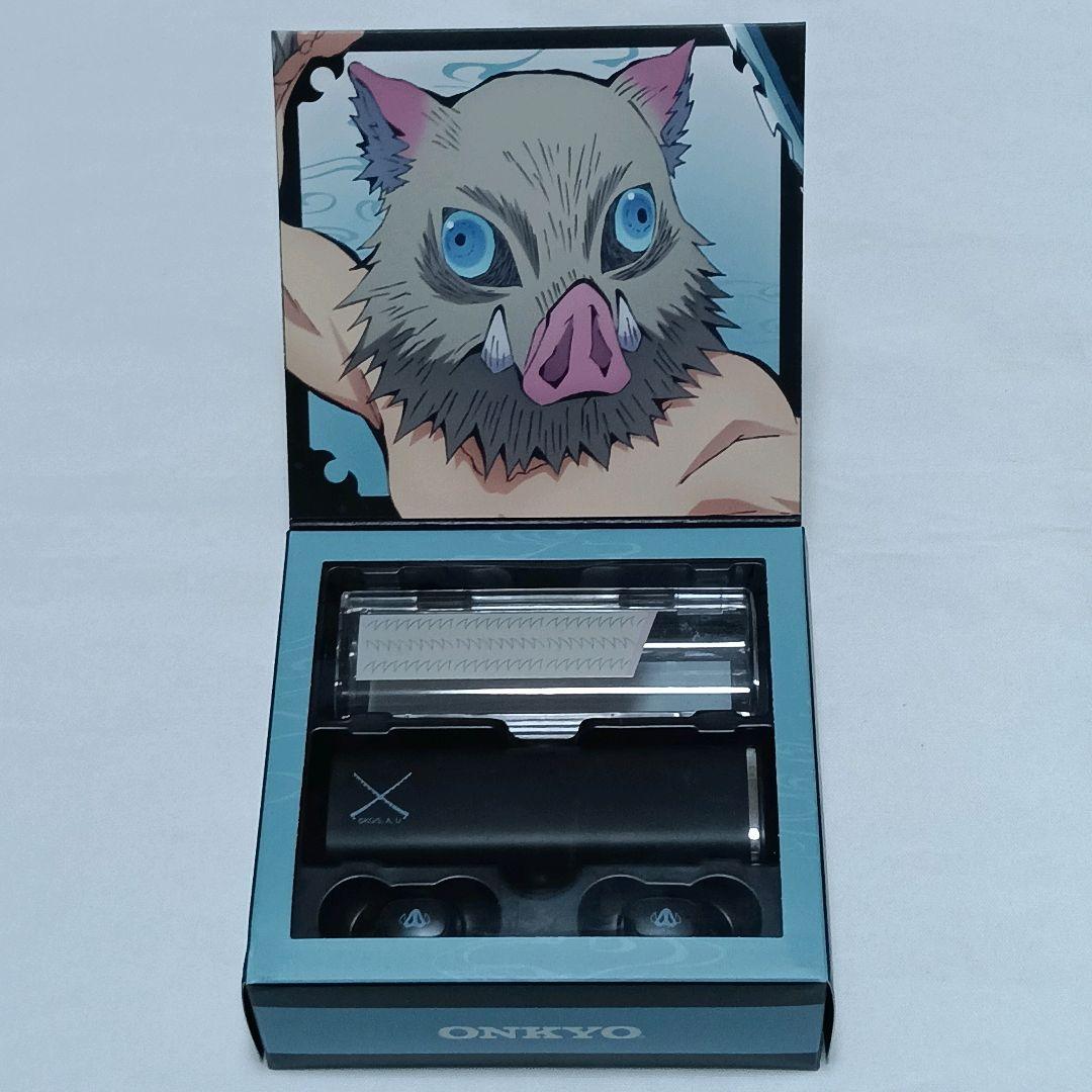 オンキヨー 鬼滅の刃 嘴平伊之助 コラボ ワイヤレスイヤホン‪ キメツ♡L13