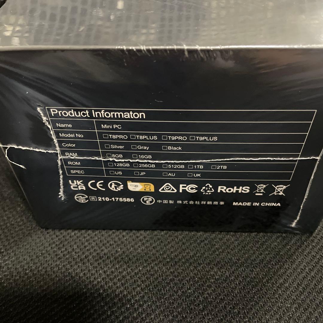 ミニPC 第12世代インテルAlder Twin-N150 T9H