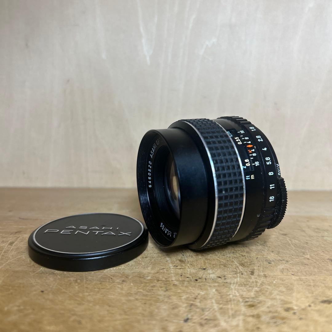 Pentax SPF+SMC Takumar 55 f1.8 完動極美品