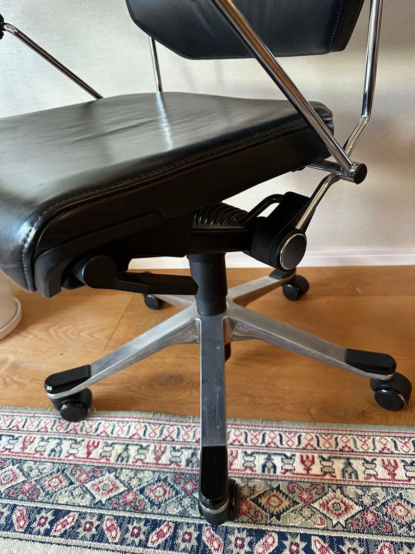 【Amami】ジロフレックス33 ブラック ハイバッグ・総本革・クローム