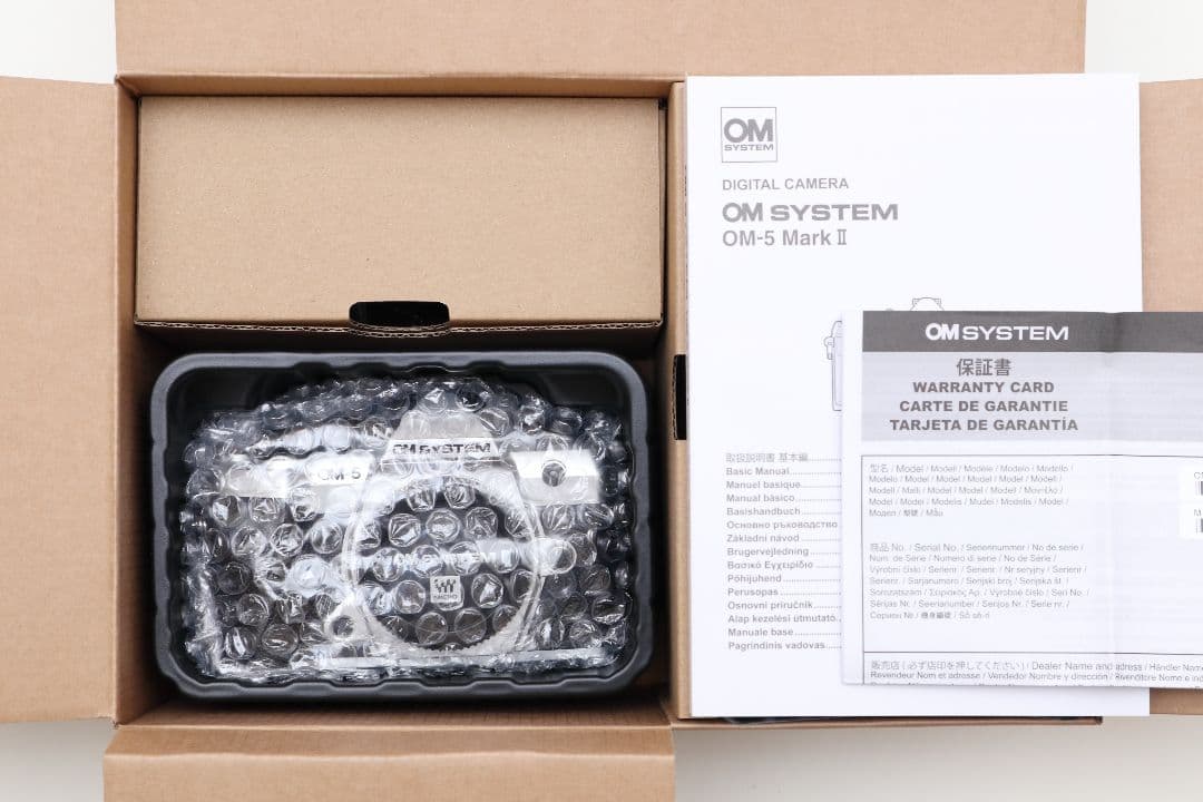 OM SYSTEM OM-5 Mark II ボディ シルバー 新品
